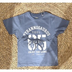 MAGLIA M/M BLUE DINOSAURO BOY