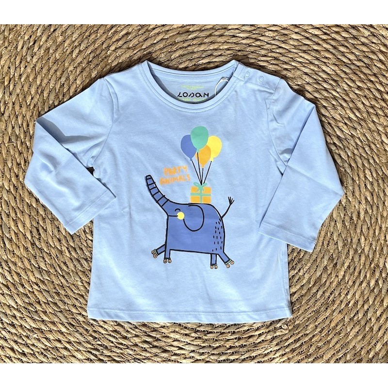 MAGLIA M/L ELEPHANT BABY BOY