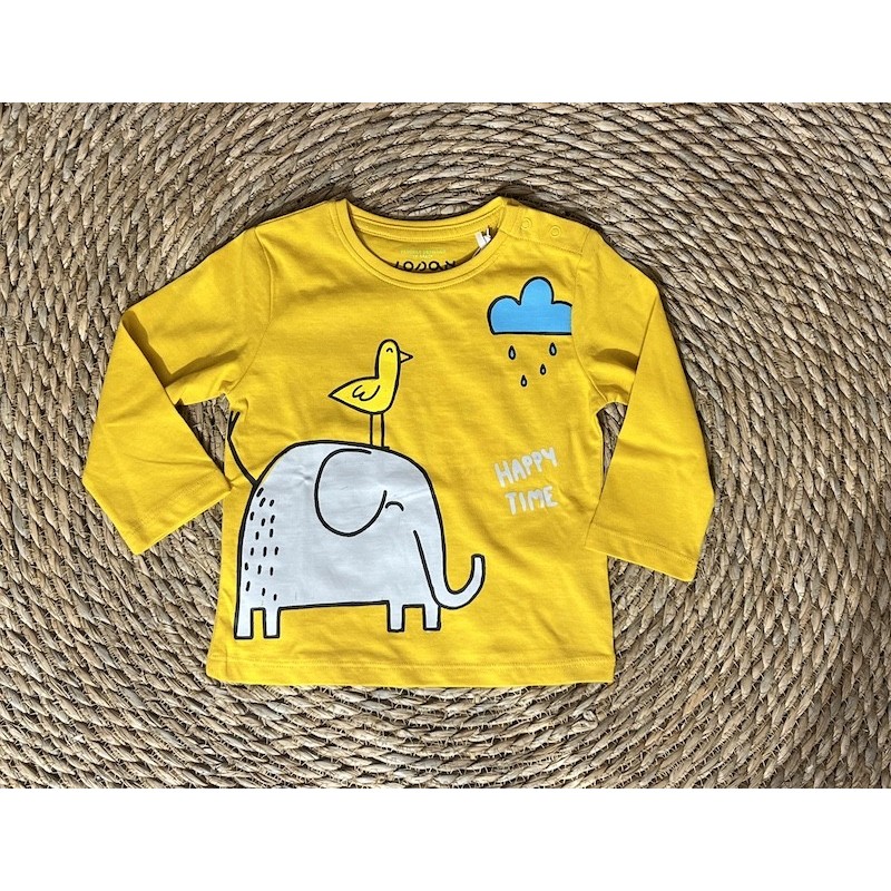 MAGLIA M/L YELLOW BABY BOY