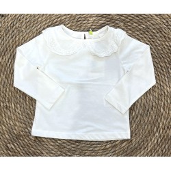 MAGLIA M/L CON RICAMO GIRL