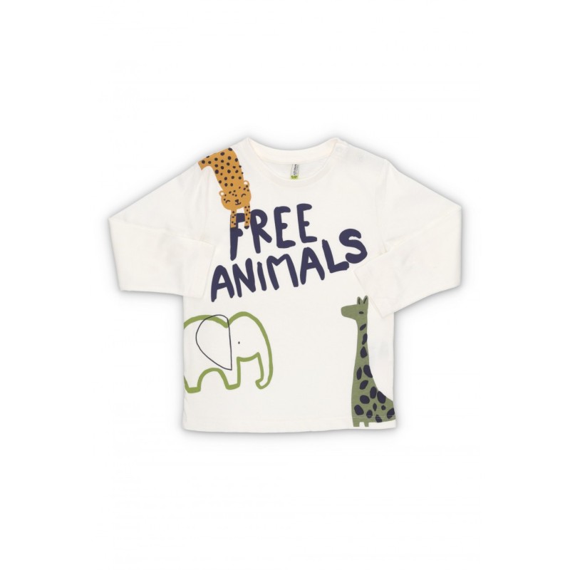 MAGLIA M/L ANIMALS BABY BOY