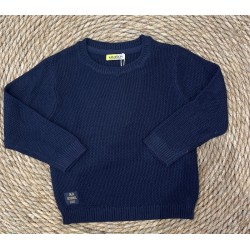 MAGLIONE IN COTONE NAVY BOY