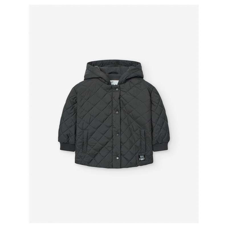 PARKA TRAPUNTATO BLACK BABY BOY