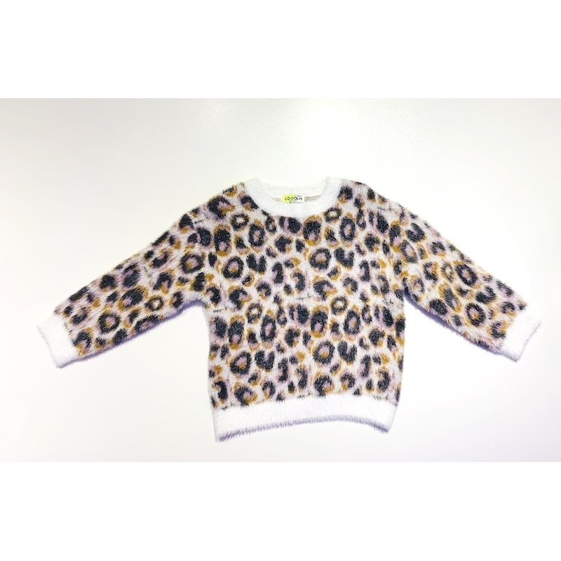 MAGLIONE LEOPARDATO GIRL