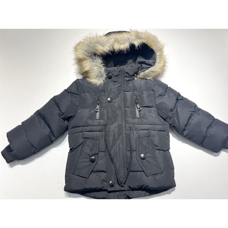 PARKA NERO UNISEX