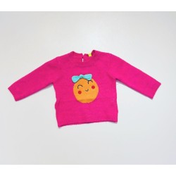 MAGLIONE ORANGE BABY GIRL